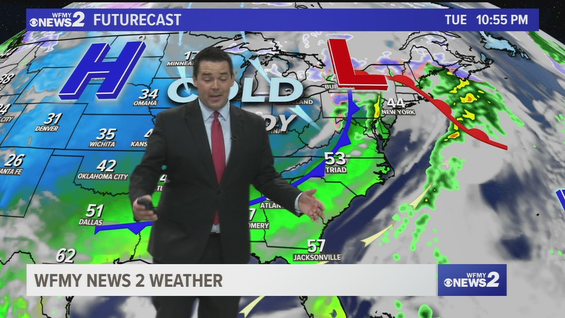 Tim Buckley's Tuesday Evening Weather Update