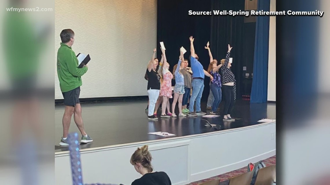 Local theater group performs original play about the Cone family