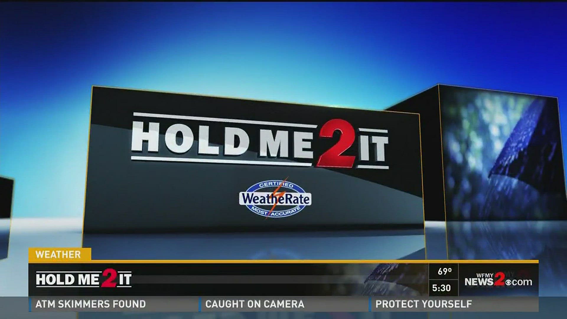Hold Me 2 It Forecast: Tuesday March 7, 2017