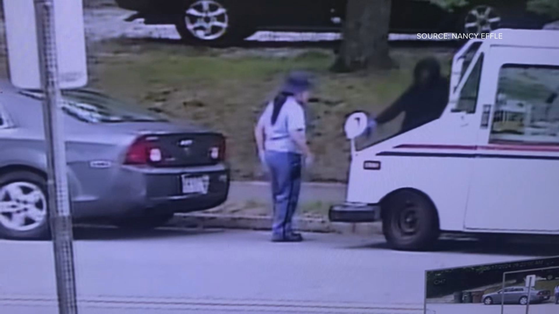 Greensboro police say this mail carrier was held up while running her route near Glenwood Avenue and Haywood Street.