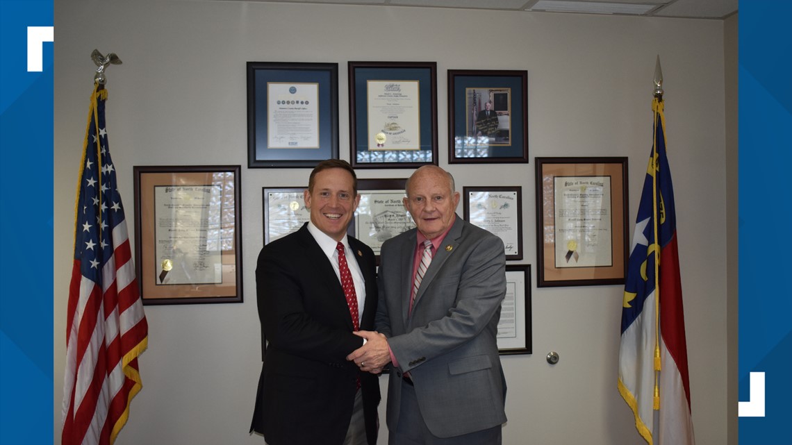 NC Congressman Ted Budd visits Alamance County Sheriff’s Office