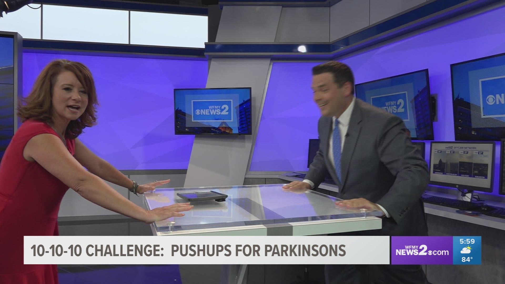 10-10-10 Challenge: Push-ups For Parkinson's.