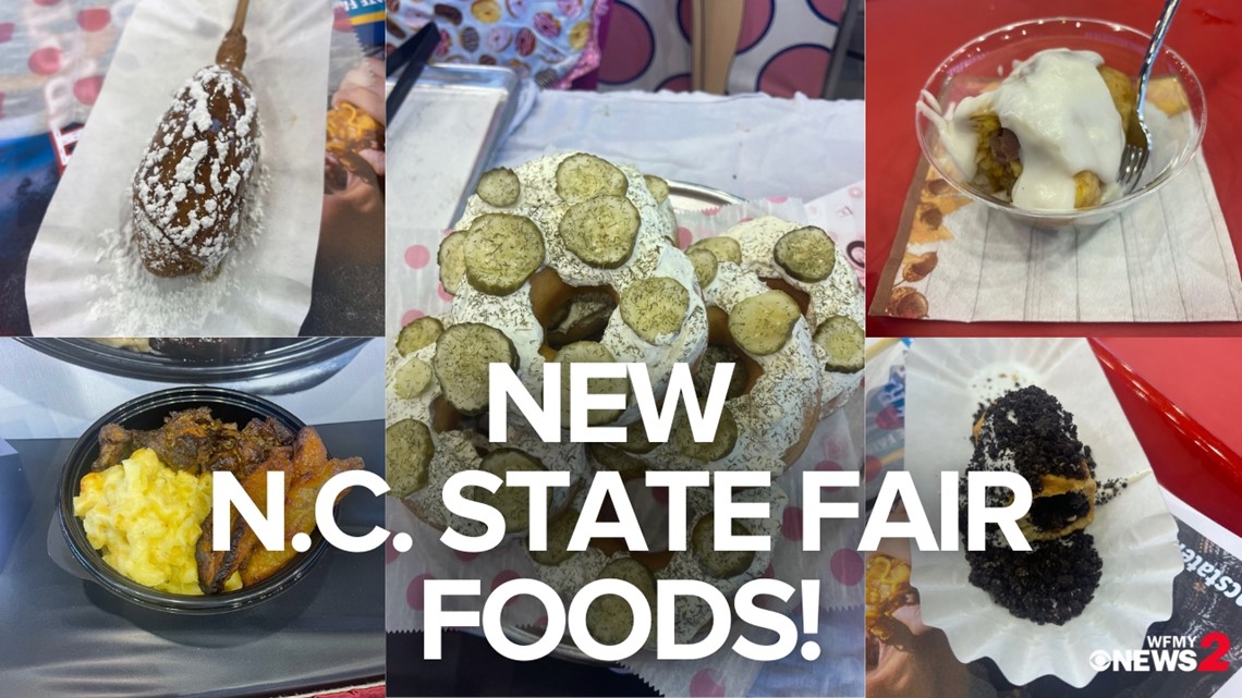 2023 new N.C. State Fair foods
