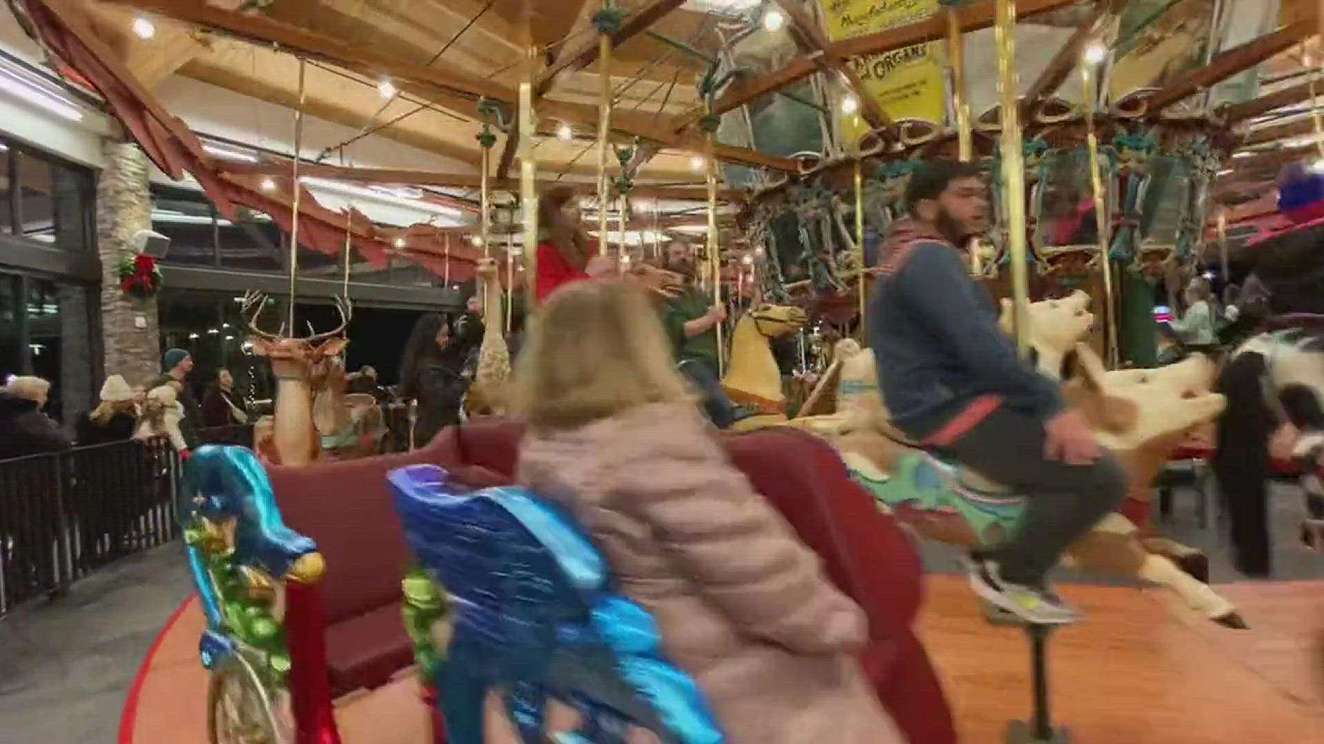 Burlington’s historic carousel is reopening after 3 years of renovations.
