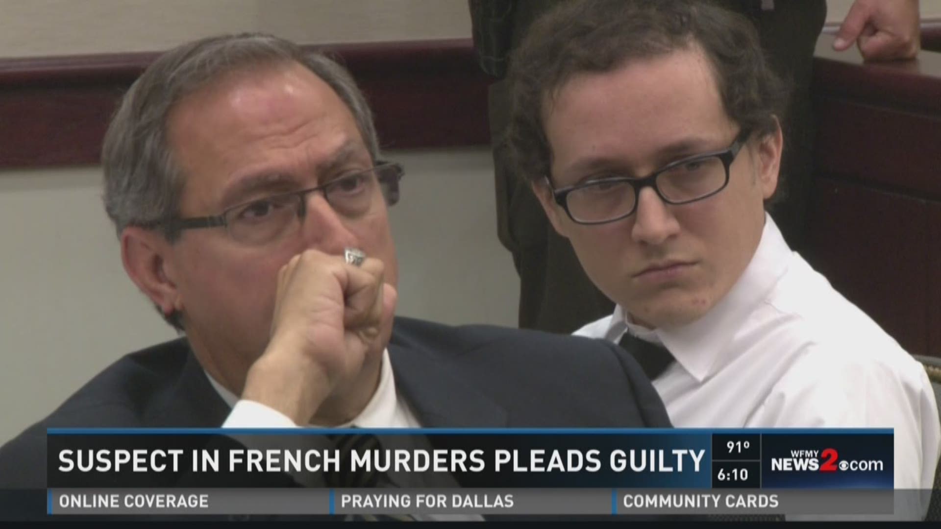 Suspect In French Murders Pleads Guilty