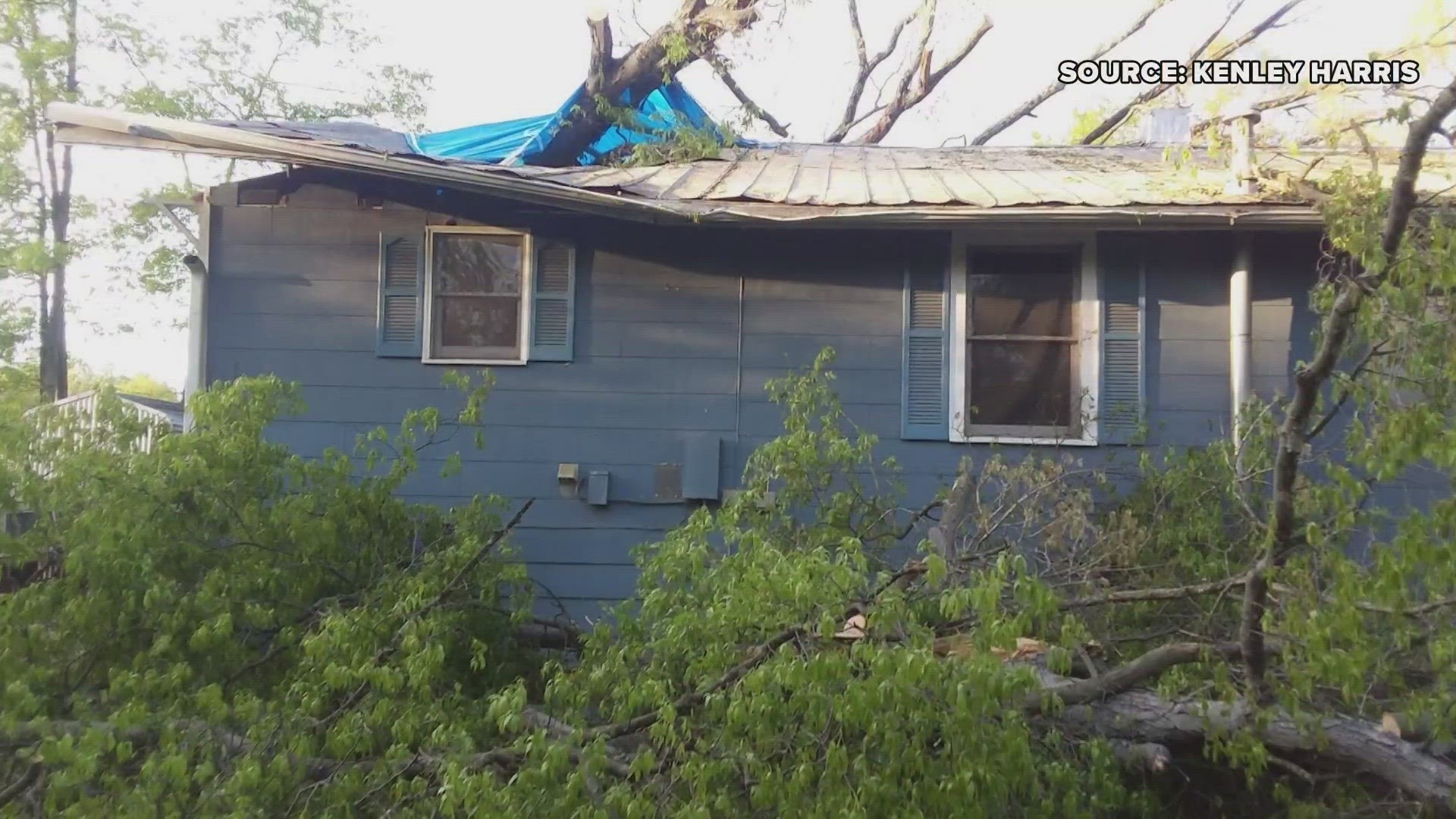 Five years ago an EF-2 tornado destroyed Kenly and Yolanda Harris' Greensboro home.