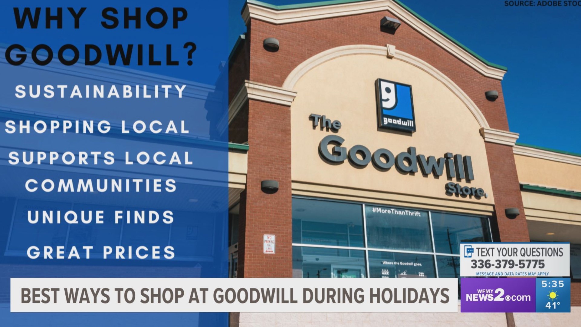Goodwill associates explain the best ways to find cheap unique gifts during the holidays and how to properly donate to Goodwill.