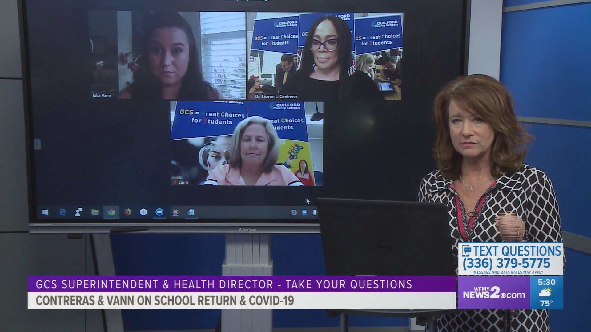 Guilford County Schools Superintendent Dr. Sharon Contreras and Guilford County Health Director Dr. Iulia Vann answer your school reentry questions.