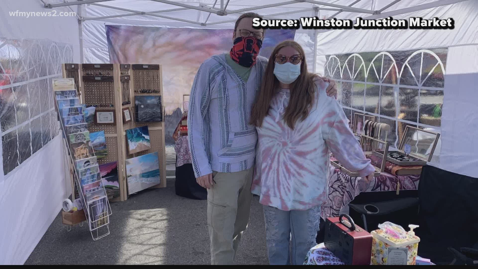 The Winston Junction is holding its Winter Market this Saturday. It is a socially distanced artisan and craft maker's market.