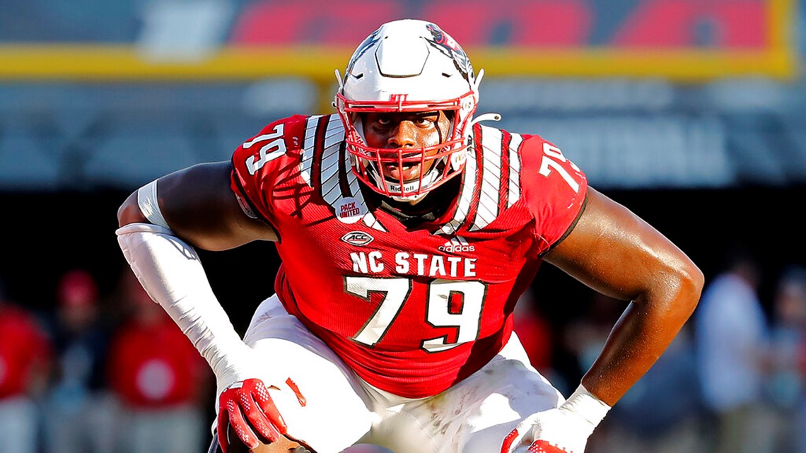 NC State Football on X: More power up front - Welcome to the Pack  @BigIck91! The Ikem Ekwonu 