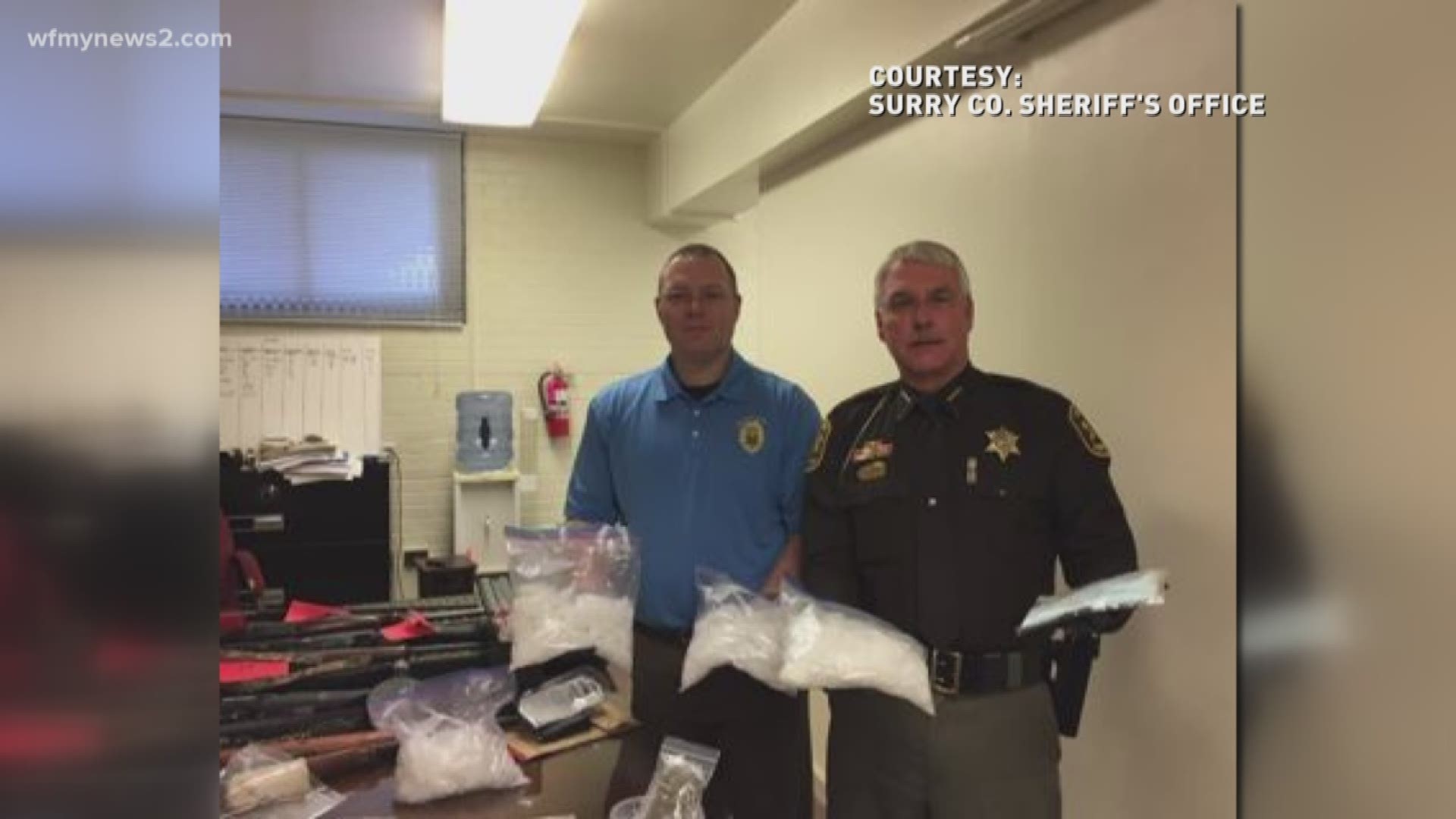 Drug Bust In Surry County