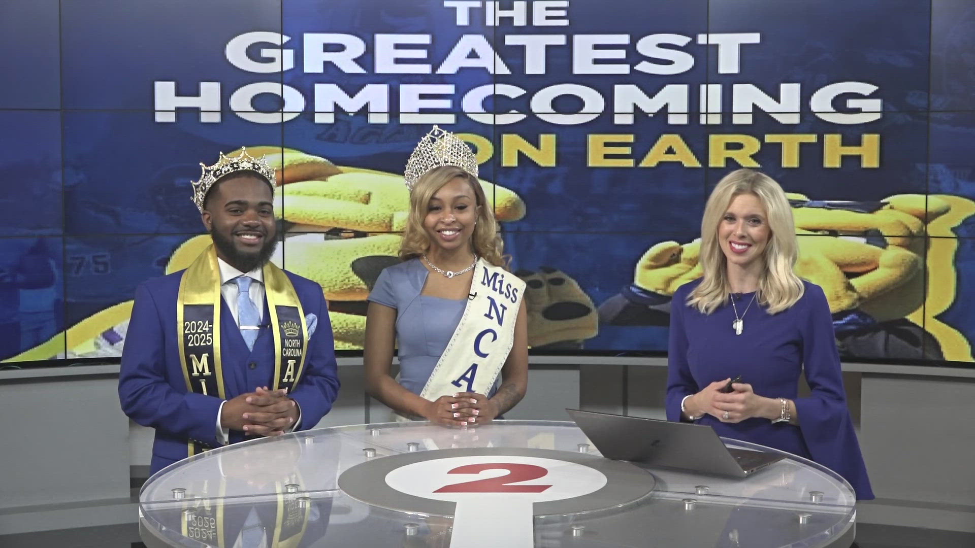 The king and queen discuss their after-school plans and future obligations as university royalty.