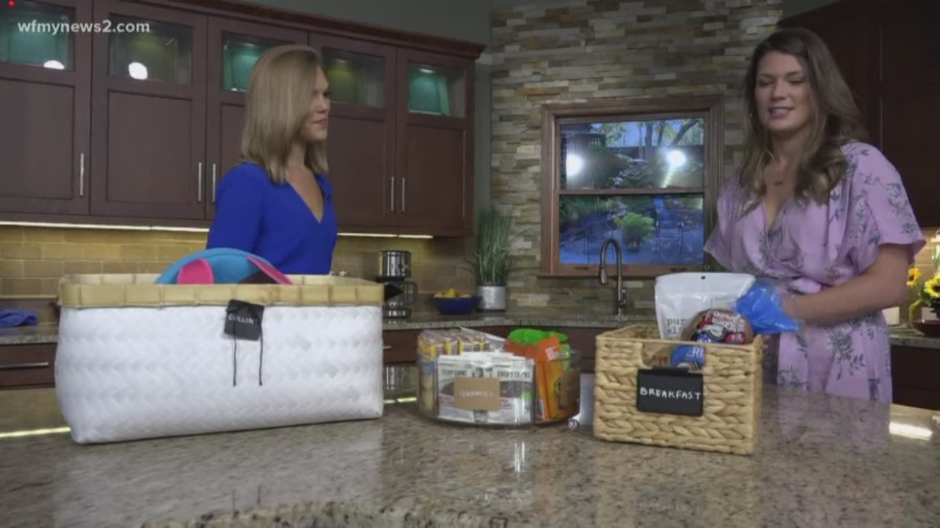 When you have kids their stuff seems to grow and multiply all over your house. Neat Method of Winston-Salem is helping us clean it up and organize it! Plus, some pantry hacks to keep your kitchen moving.