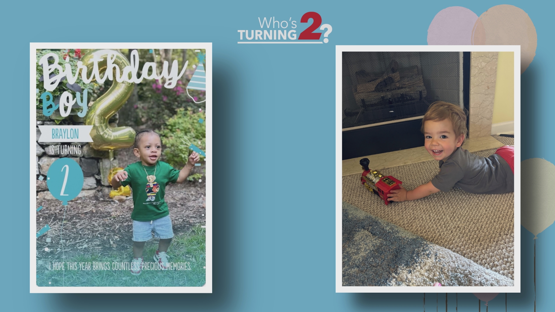 It's Tuesday! It's time to see who's turning 2.