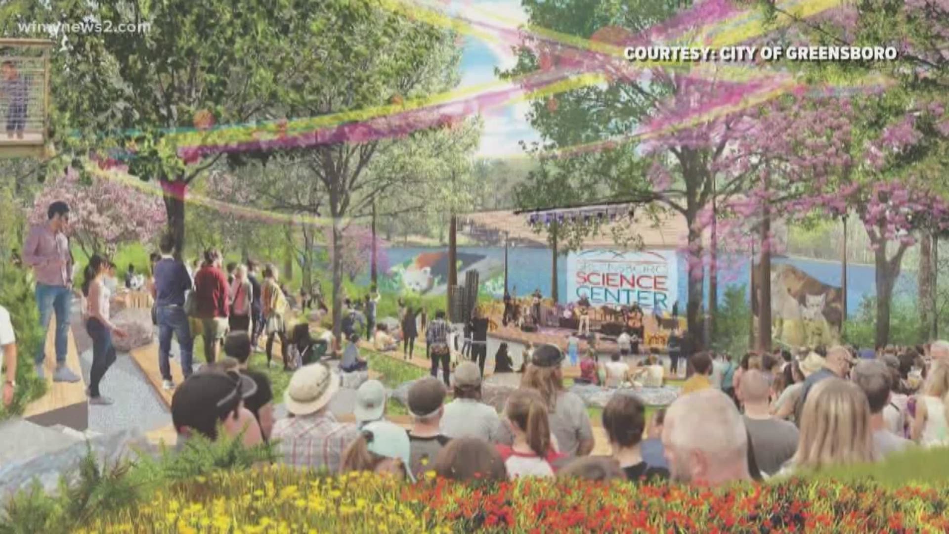 Greensboro City leaders have amended a contract between the City and the Greensboro Science Center for the Battleground Parks District including its Phase I and Phase II design