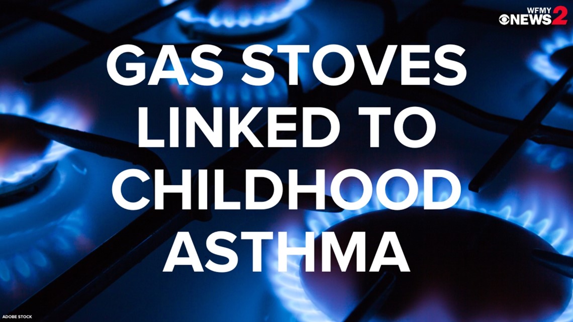 Gas stoves linked to childhood asthma, study finds