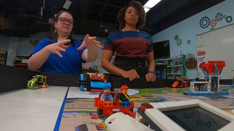 GSC Educator connecting disability and innovation with Legos