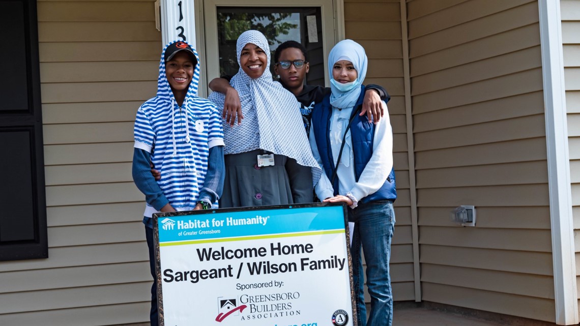 Habitat Greensboro celebrates 65th Raising Roofs home