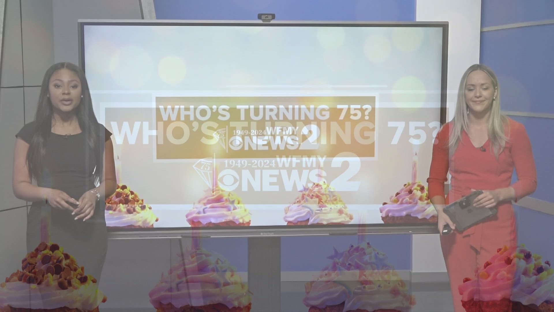 As WFMY News 2 celebrates its 75th birthday in 2024, we want to celebrate those in our community turning 75!