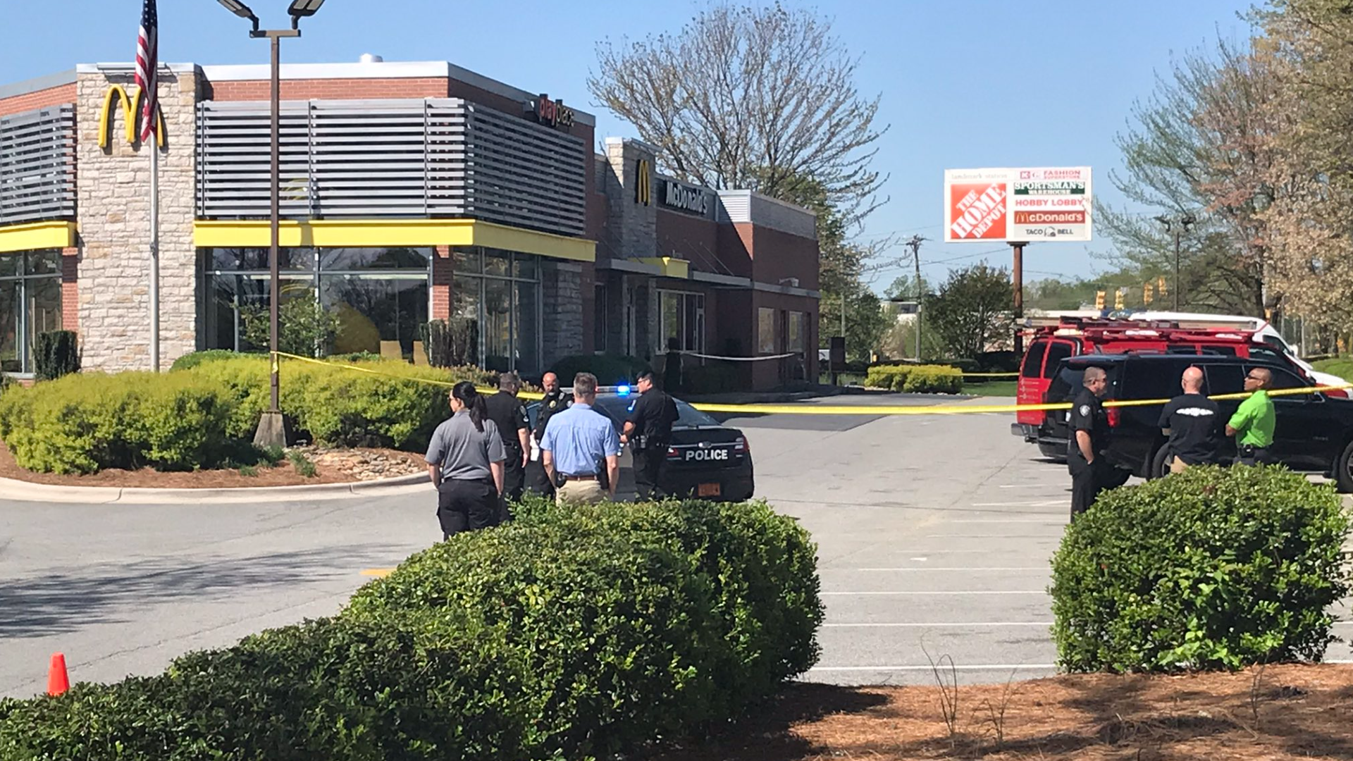 Greensboro Police are investigating a homicide after 29-year-old Chavez Laquan Vargas was found with a bullet wound in the West Wendover McDonald's parking lot.