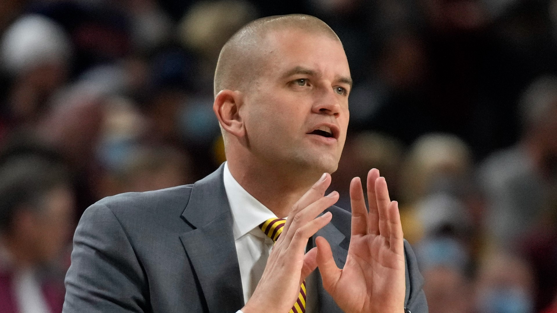 NC State Men's Basketball Assistant Coach Joel Justus interview ahead of the Final Four.