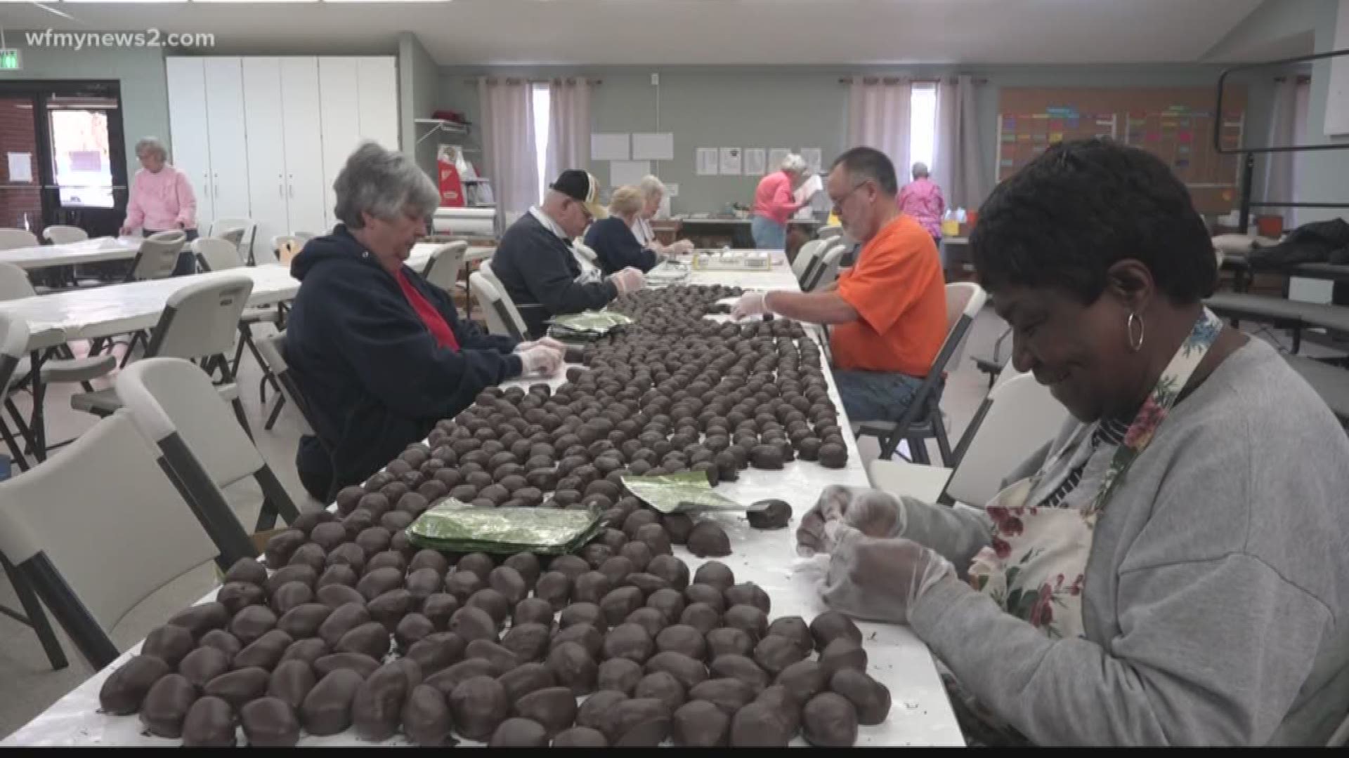 This is the 29th year for First Presbyterian Church’s peanut butter egg fundraiser.