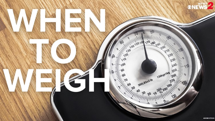 When to weigh yourself for the most accurate result