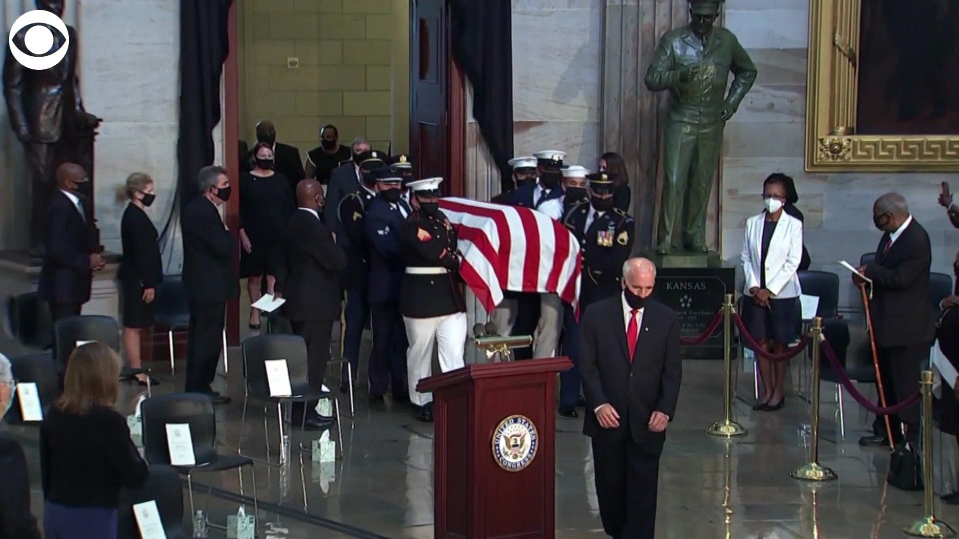 Congressman John Lewis was remembered as a “titan of the civil rights movement” and as a “peacemaker” during a memorial at the U.S. Capitol on Monday.