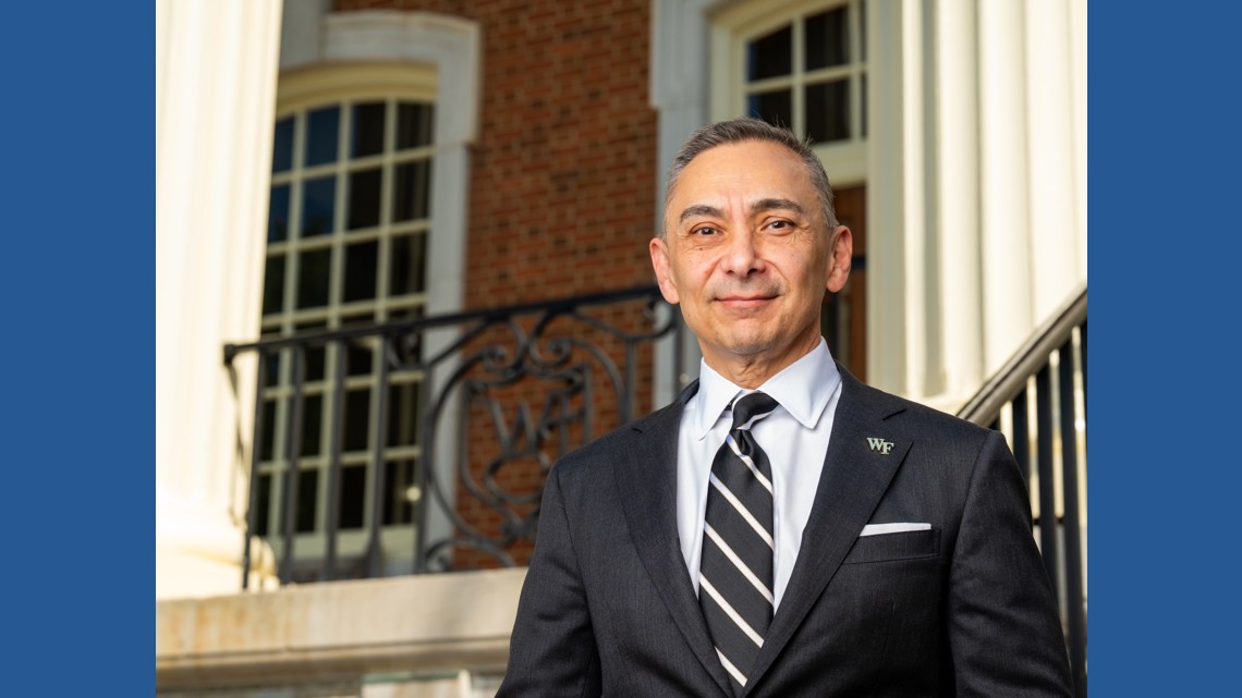 Wake Forest University announces Peter Rodriguez as its 15th president. He will begin his new role in July.