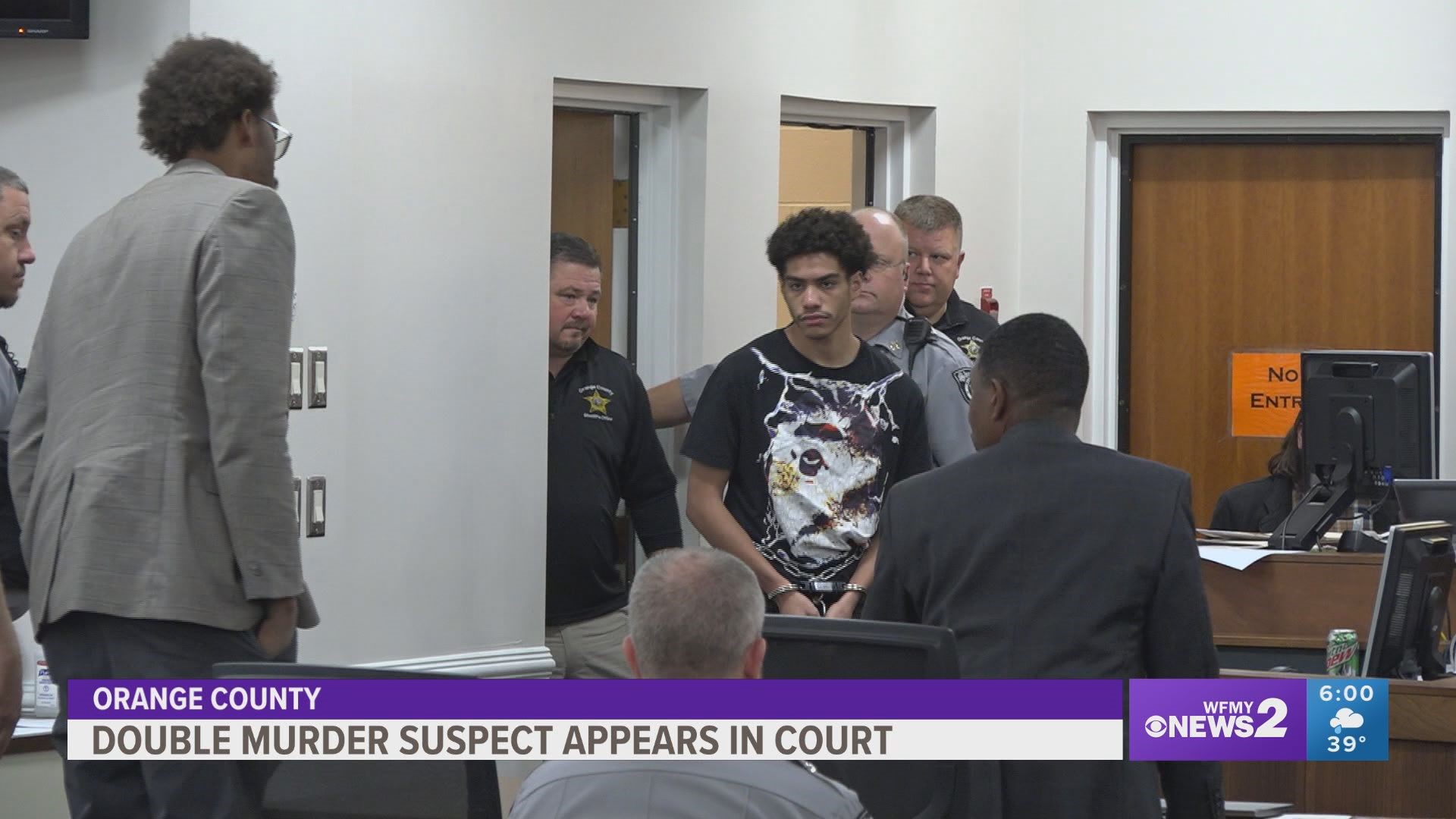 17-year-old Issiah Ross appeared in court. Family of the two victims were also in the court room.