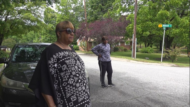 Family concerned about speeding in a Greensboro neighborhood