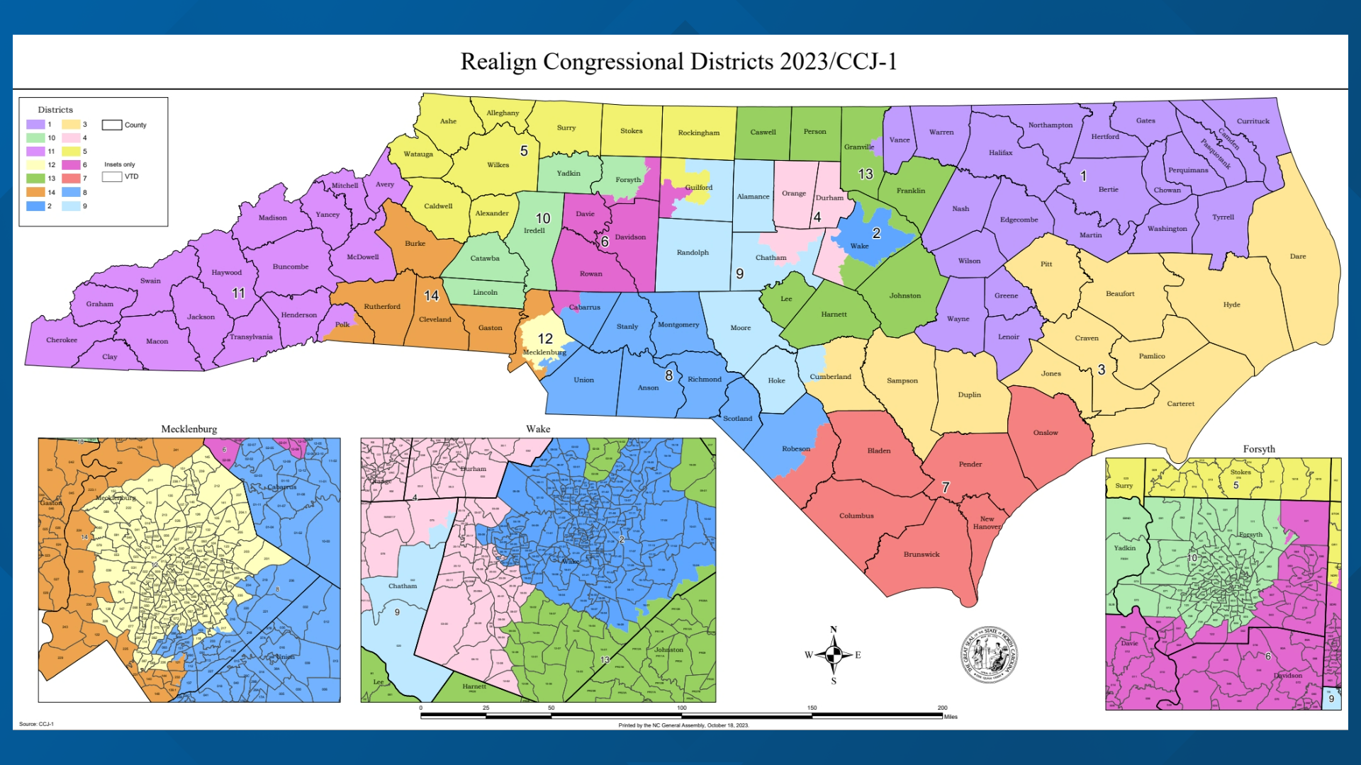 North Carolina Republicans pitch new congressional maps | wfmynews2.com