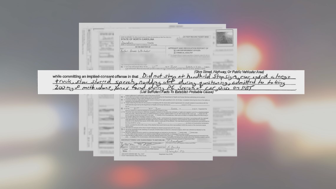 Court documents show woman was on methadone before crash - Vimarsana News
