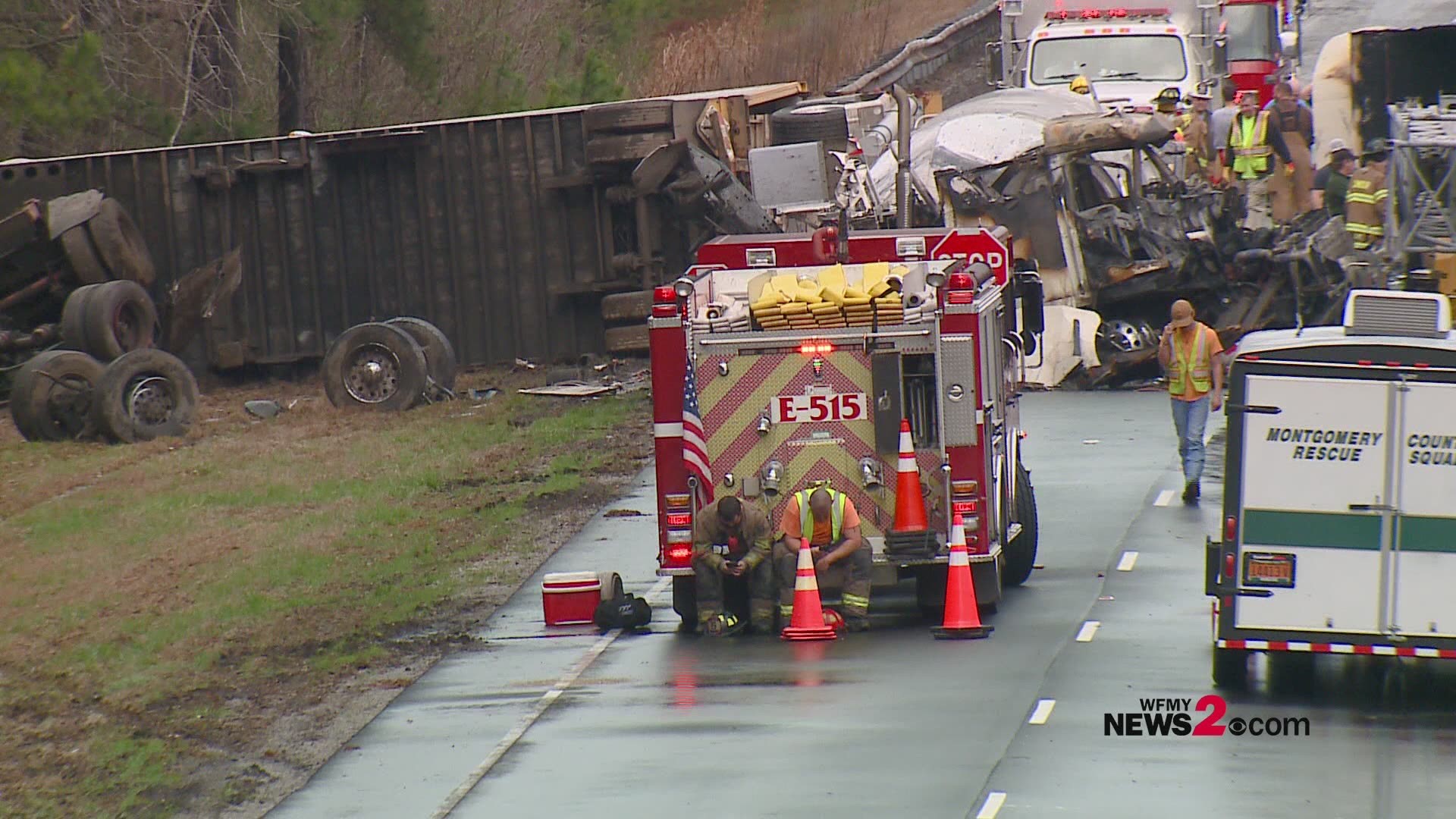 2-car crash leaves driver dead in Montgomery County