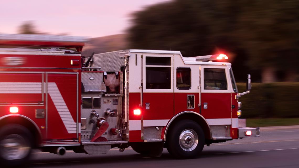 Car, house ablaze in Burlington, firefighters say