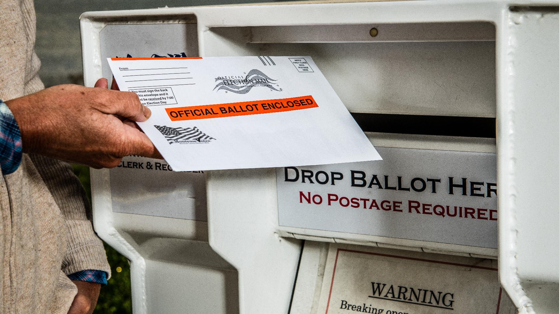 Some mail-in ballots could be received sealed due to humidity. It happens now and again. You have two options.