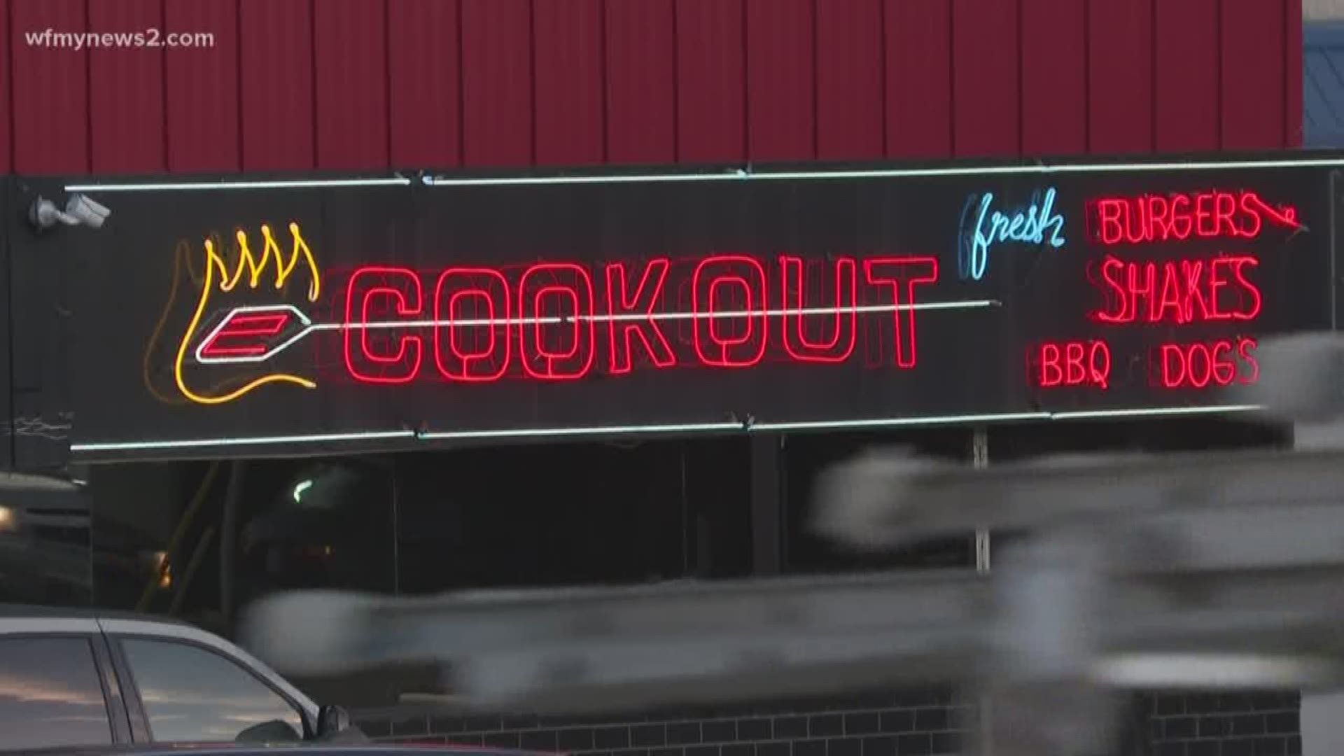 A nearby Cookout has received three notices of violations in the past, all for illegal dumping.