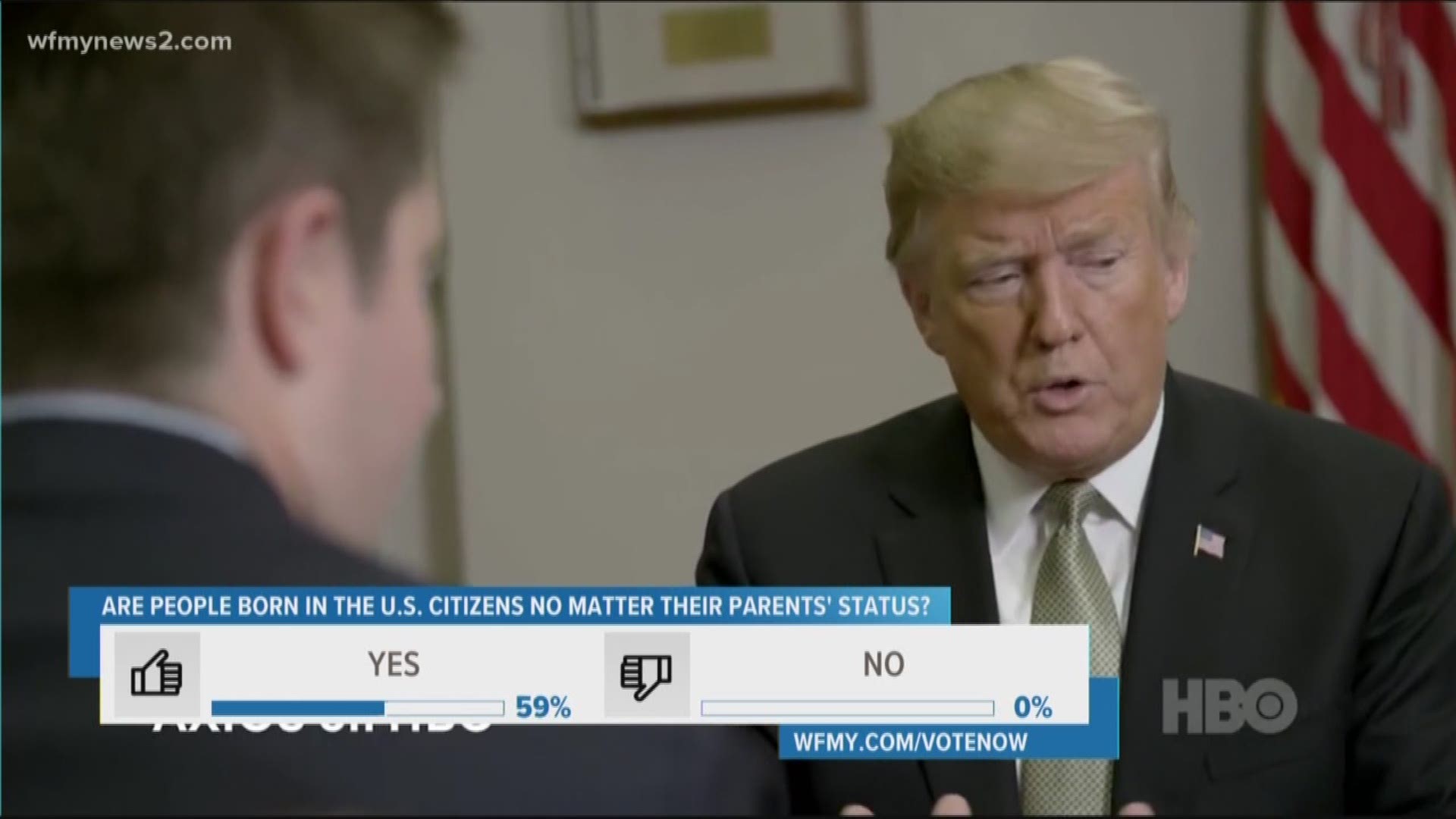 With this Verify we wanted to look at President Trump's two main claims. First: he said the United States is the only country in the world  where any child born in the country is automatically a citizen. And Second: Can President Trump do this with an Exe