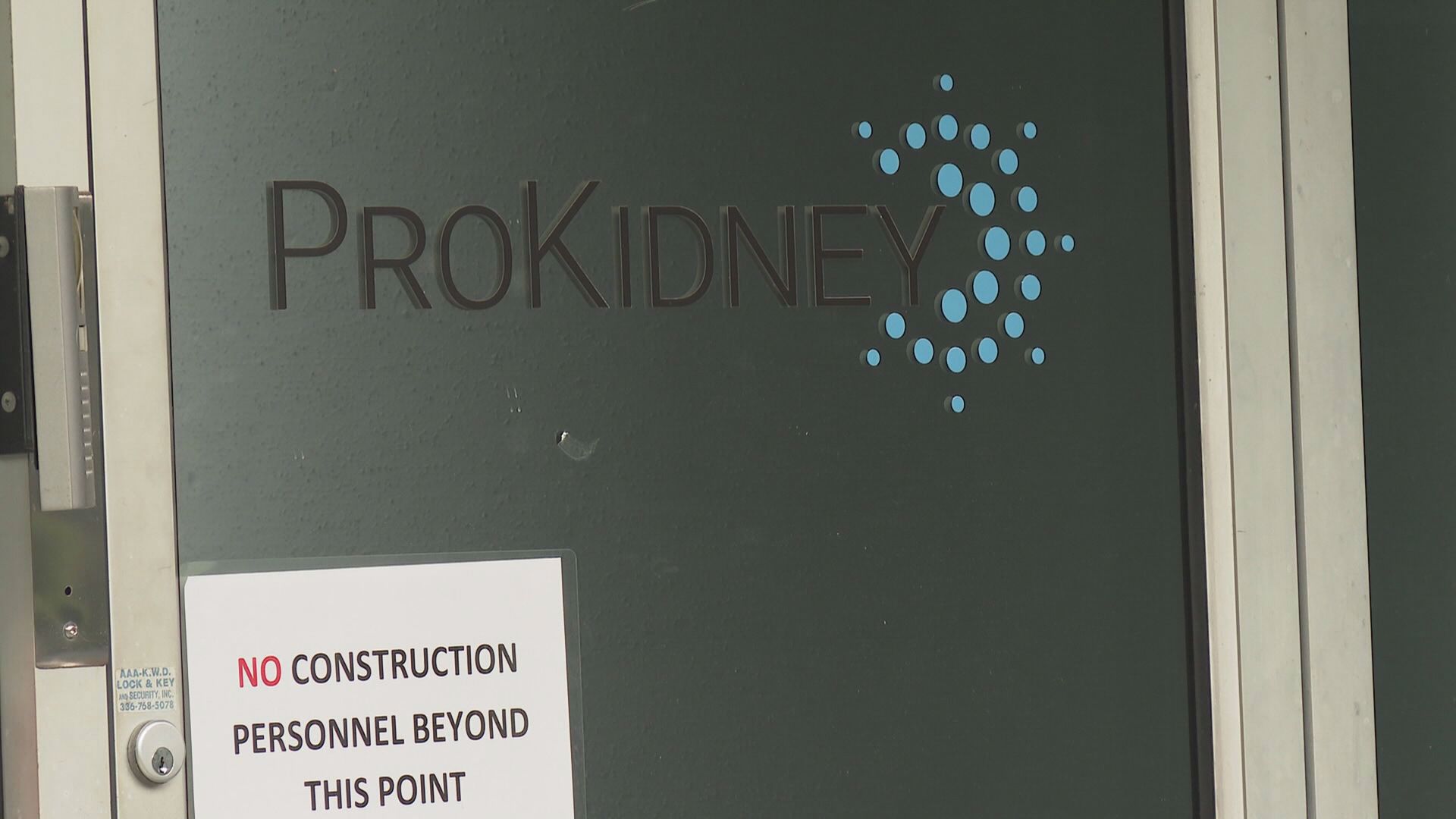 Guilford County commissioners approved an incentive package for ProKidney this month and they are officially moving in.