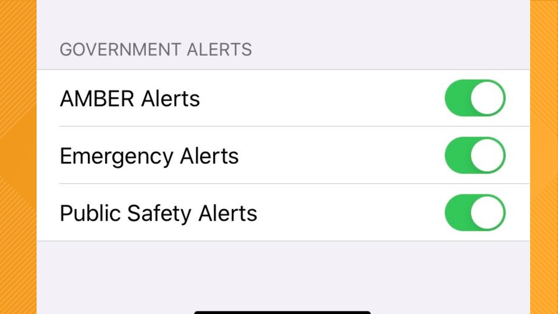 Easily set up weather and emergency alerts on your phone