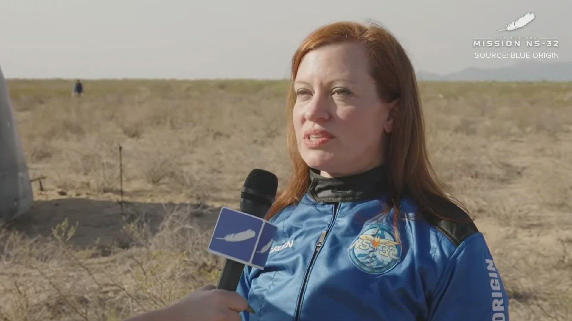 Radiologist Gretchen Green was one of six people who blasted off into space on a Blue Origin flight.