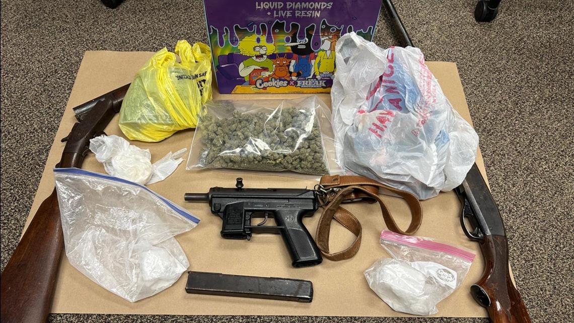 He faces multiple felony charges.