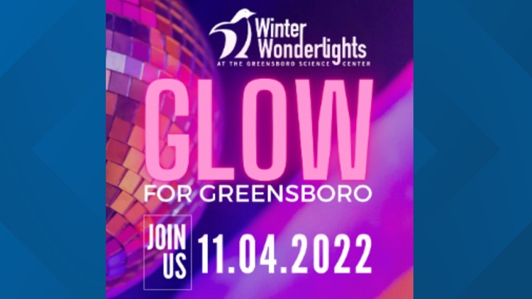Glow for Greensboro sponsor night to give a sneak peek of the Winter Wonderlight show