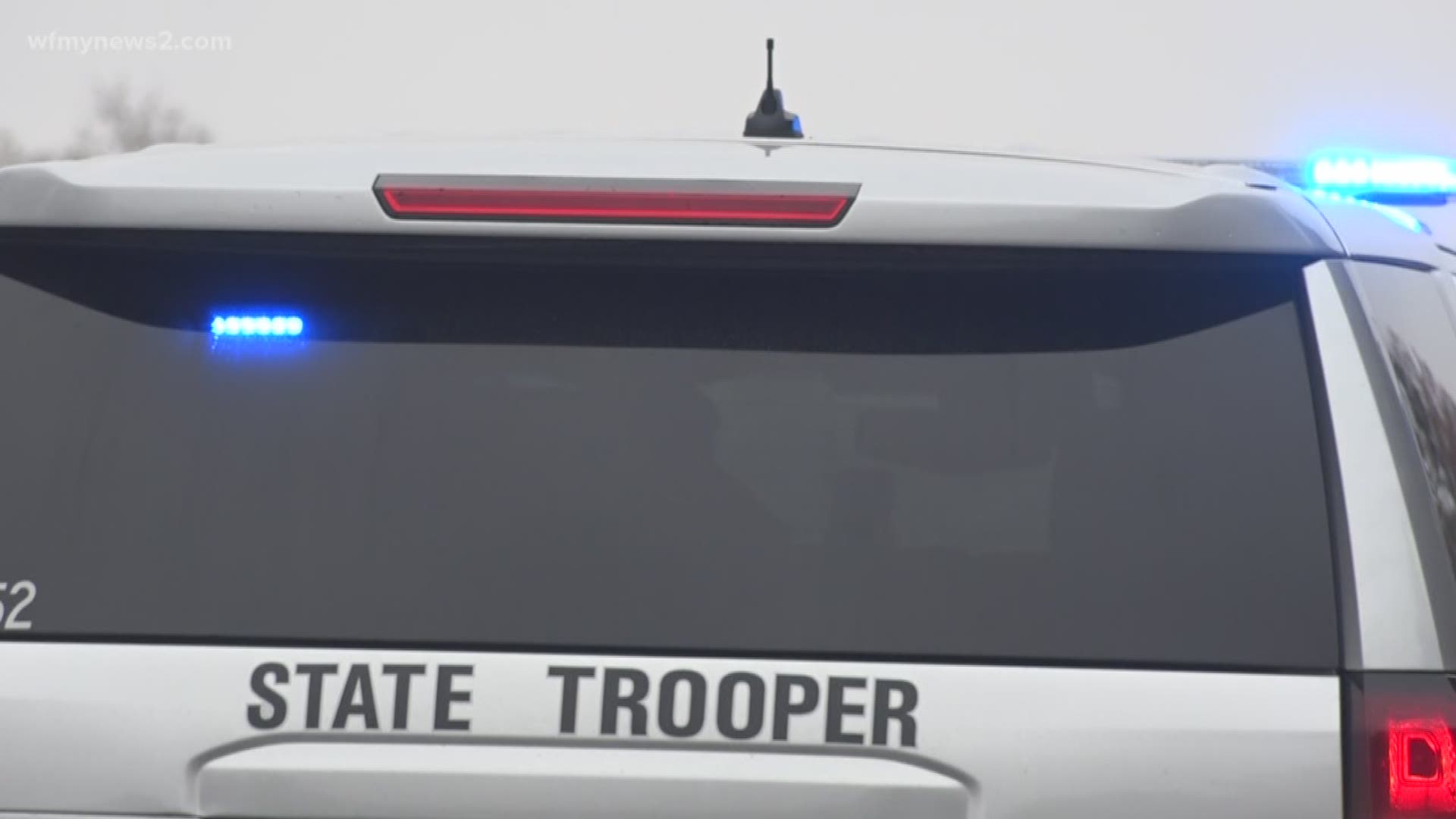 There's a trooper every twenty miles on interstate 40 to make sure everyone gets to their holiday destination safely.