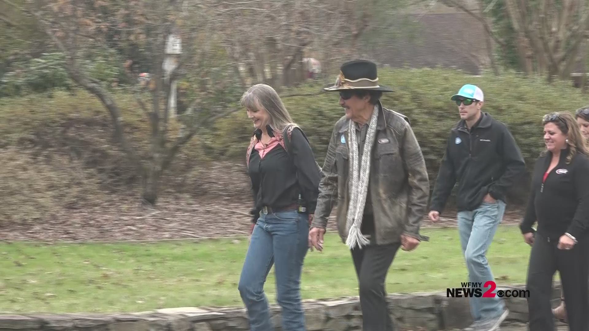 Renae Rottler traveled with her husband Mark from Troy, Missouri to meet the King of Racing himself, Richard Petty, at his home in Randleman. They left with a new car.