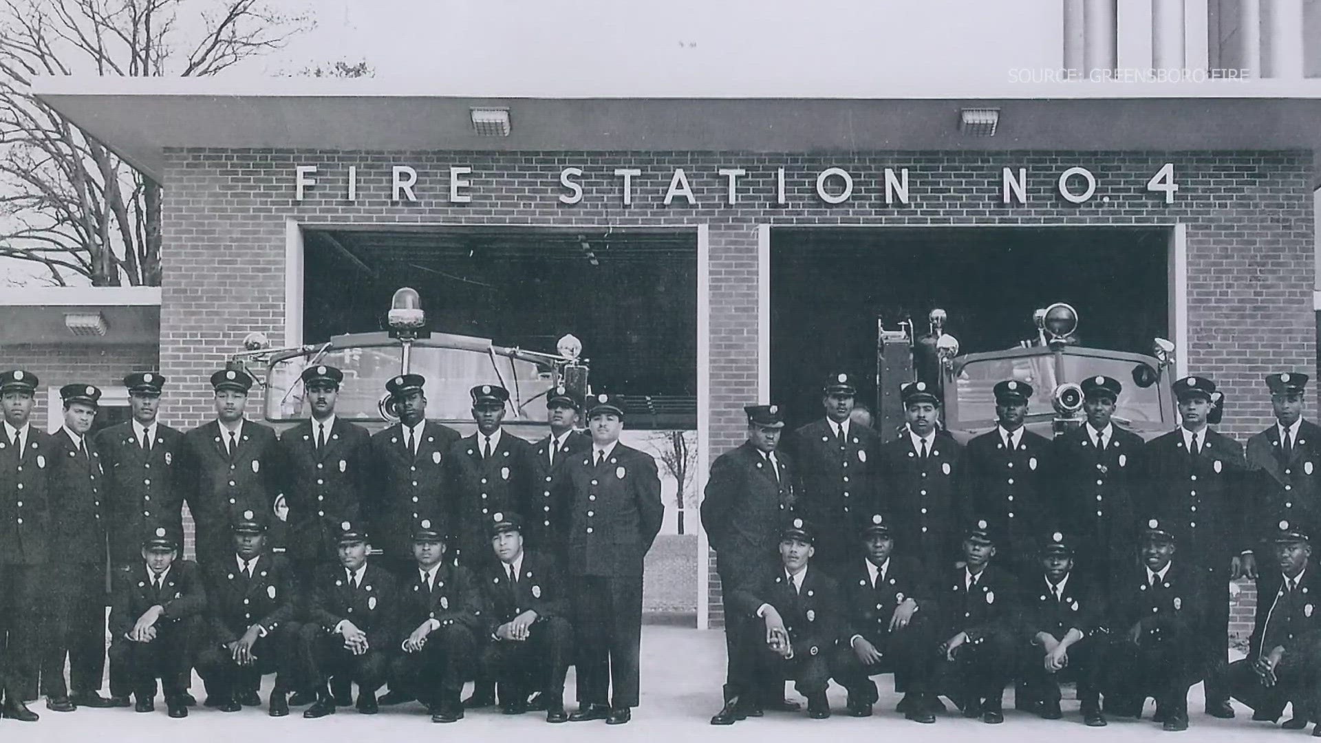 In September of 1961, the Greensboro Fire Department hired the 1st class of Black firefighters.