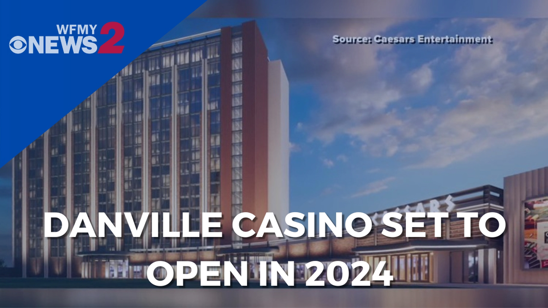 The casino is expected to be finished sometime in 2024.