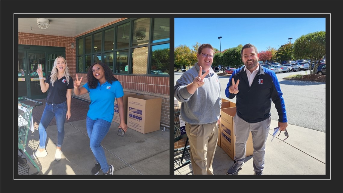 WFMY Food 2 Families drive collects 45,000 pounds of food - Vimarsana News