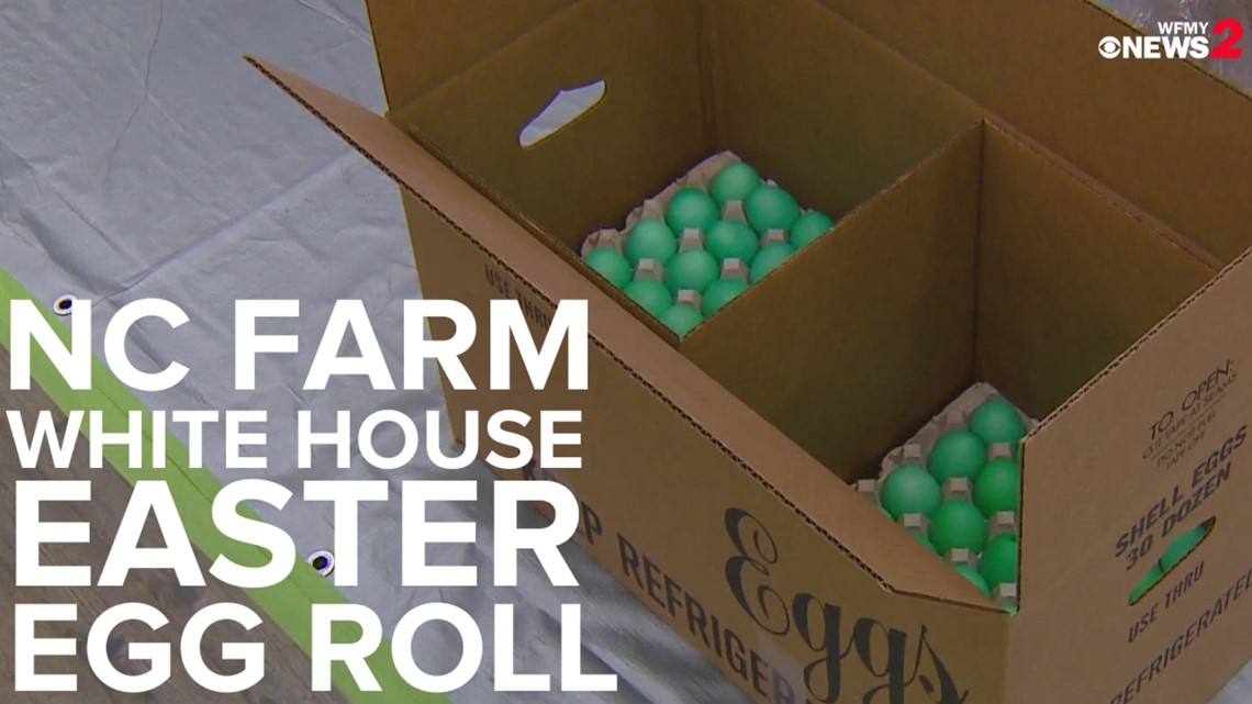 NC farm prepares eggs for White House Easter Egg Roll