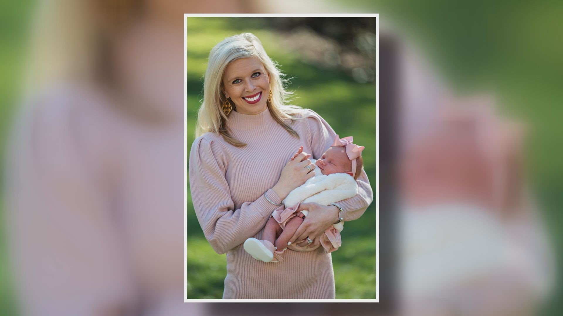 She returned to the Good Morning Show after she and her family welcomed little Elizabeth back in February!